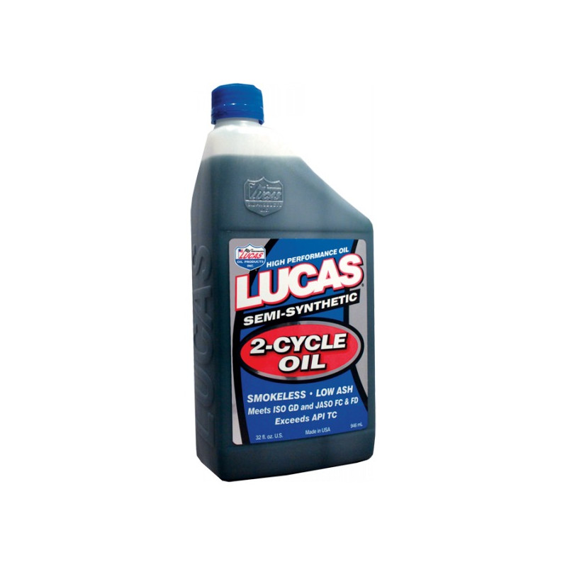 40110 Huile moteur 2T Lucas Oil Semi Synthese 946 mL