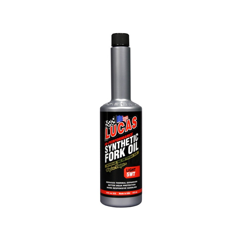 10771 Huile de fourche 5 W Synthèse Lucas Oil