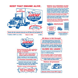 40002 Stabilisateur huile moteur Lucas Oil 3,785 Litres