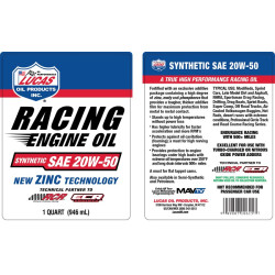 10615 Huile moteur 20w50 Racing Oil Synthétique 946 mL