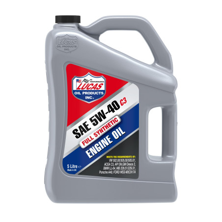 47045 Huile moteur synthétique Lucas Oil 5W-40 C3