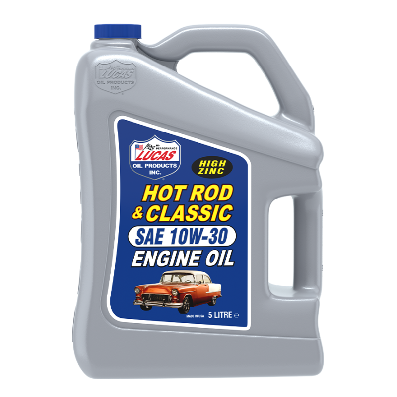 40679 Huile 10W 30 HOT ROD CLASSIC Lucas Oil 5 L