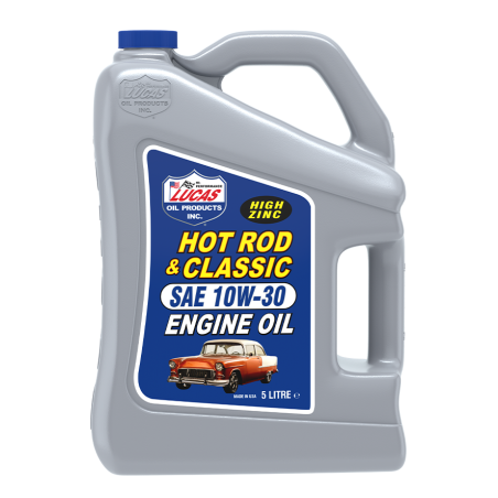 40679 Huile 10W 30 HOT ROD CLASSIC Lucas Oil 5 L