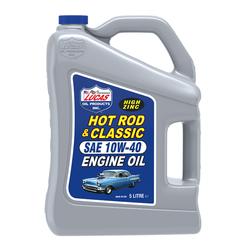 40683 Huile 10W 40 HOT ROD CLASSIC Lucas Oil 5 L