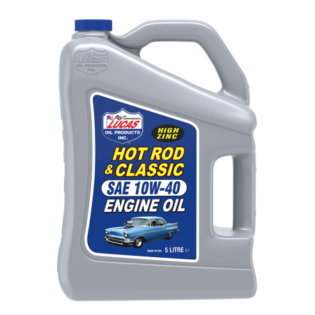 40683 Huile 10W 40 HOT ROD CLASSIC Lucas Oil 5 L
