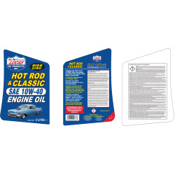 40683 Huile 10W 40 HOT ROD CLASSIC Lucas Oil 5 L