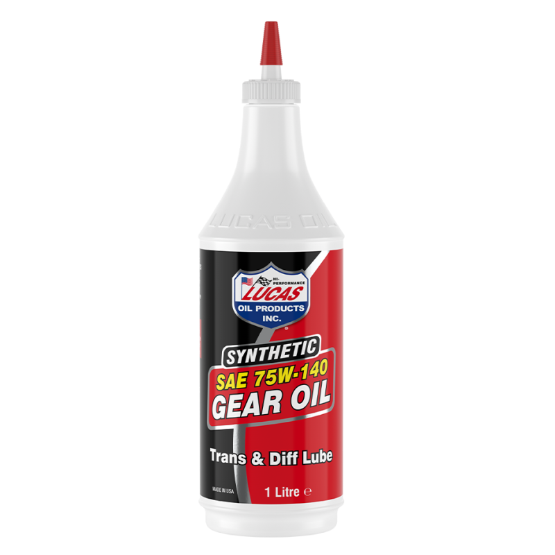 40121 Huile SAE 75W 140 Synthèse Lucas Oil 1 litre