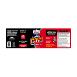 40121 Huile SAE 75W 140 Synthèse Lucas Oil 1 litre