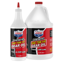 40122 Huile SAE 75W 140 boite à vitesses Lucas Oil Synthèse 3.79 L